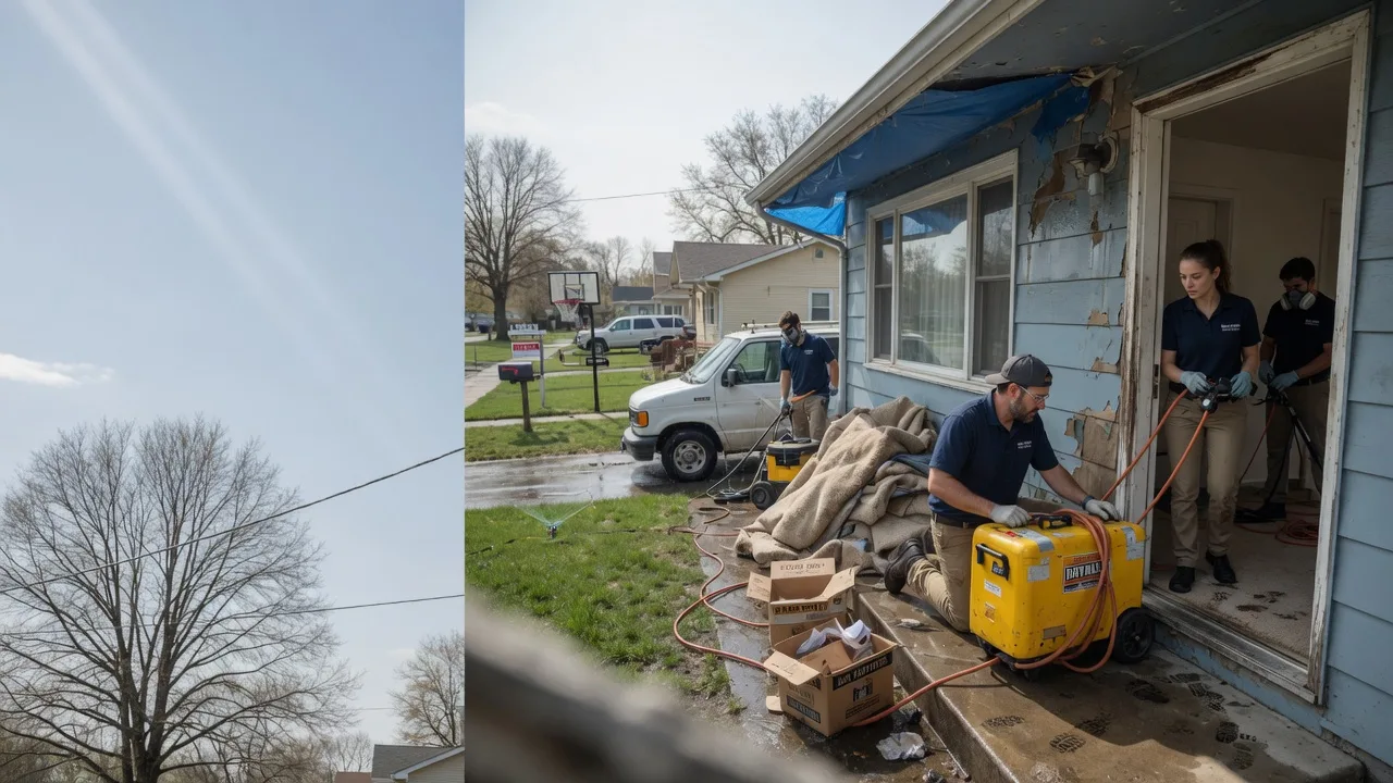 Basement Flood Cleanup in Rockford, OH near me